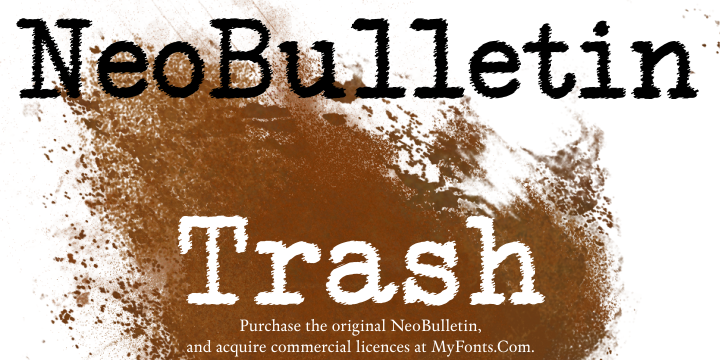 NeoBulletin Trash